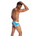MEN'S JOCKMAIL BOTTOMLESS BRIEF - BLUE