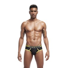 Jockmail Mesh Rugby Brief - Yellow Jockmail Mesh Rugby Brief - Yellow