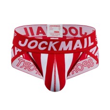 Wide Waistband Sexy Blend Briefs - Red