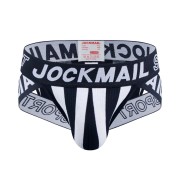 Wide Waistband Sexy Blend Briefs - Black