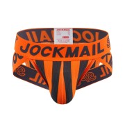 Wide Waistband Sexy Blend Briefs - Orange Wide Waistband Sexy Blend Briefs - Orange