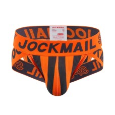 Wide Waistband Sexy Blend Briefs - Orange