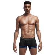 Jockmail Mens Boxer Mesh U-Pouch Navy