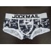 Jockmail Boxer Brief - Black and White Jockmail Boxer Brief - Black and White