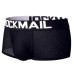 Jockmail Mesh Full Boxer - Black
