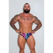 Jockmail Swim Brief - Neon