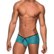 Tranquil Abyss Micro Mini Short - Seabreeze Tranquil Abyss Micro Mini Short - Seabreeze