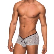 Tranquil Abyss Micro Mini Short- White Tranquil Abyss Micro Mini Short- White