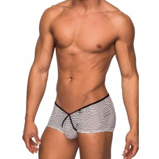 Tranquil Abyss Micro Mini Short- White