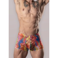 Malepower Your Lace Or Mine Pouch Short Orange