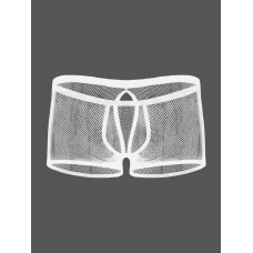 Stretch Net Peek-a-Buns - White