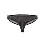 Stretch Net Cock-a-Too Bikini - Black Stretch Net Cock-a-Too Bikini - Black