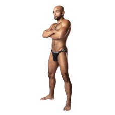 Malepower Infinite Comfort Amplifying Strappy Jock Black