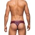 Dazzle Thong - Burgandy