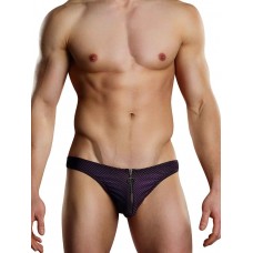 Stretch Lace Bong Thong - Black