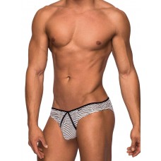 Tranquil Abyss Mini Bikini - White and Black