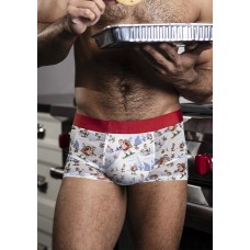 Malepower Sheer Prints Seamless Sheer Short