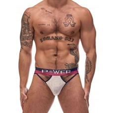 French Terry Cutout Moonshine - Ivory