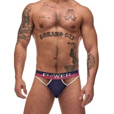 French Terry Cutout Moonshine - Blue