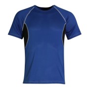 Coolmax Sports Tee Royal/Black Coolmax Sports Tee Royal/Black