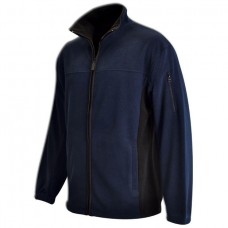 Two-tone Microfibre Polar Fleece Navy/Black