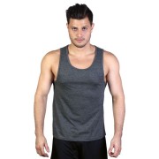 Mens Tank Top Ash Navy Melange
