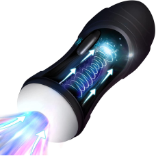 White Electric Masturbation Cup 