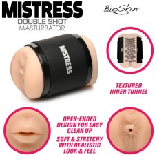 Double Shot Mouth and Ass Stroker - Light Double Shot Mouth and Ass Stroker - Light