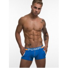 Pump Hollow Mesh Boxer Sky Blue and Orange 