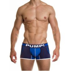 Pump Hollow Mesh Boxers Blue