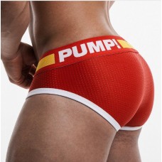 Pump Cotton Briefs Red 