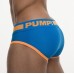 Pump Hollow Mesh Briefs Light Blue