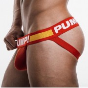 Pump Mesh Jock-Strap Red