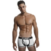 Pump Hollow Mesh Boxer White and Black