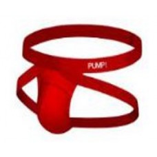 Pump Double-strap Red Jockstrap