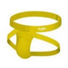 Pump Double-strap Yellow Jockstrap