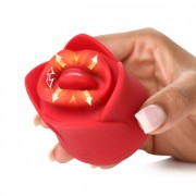 Sweet Kiss Kissing and Vibrating Clitoral Stimulator - Red Sweet Kiss Kissing and Vibrating Clitoral Stimulator - Red