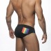 Black Briefs with Guy Pride Back Pocket