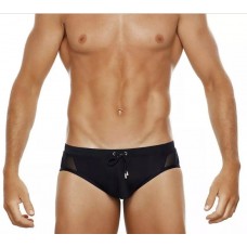 Black Translucent Briefs
