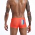 Orange BoxerWith Tribal Print and Rainbow Flag