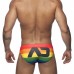 Addicted Rainbow Swimming Briefs