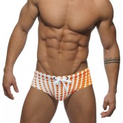 Orange with White Pockadots