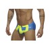 Addicted briefs Yellow on Blue