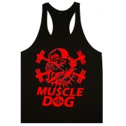 Muscle Dog Vest Black