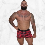 Toolbox Red and Black Camo Briefs
