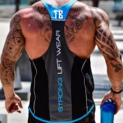 Toolbox Blue and Black Tanktop