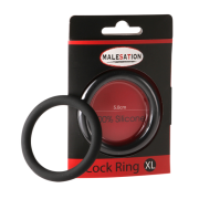 Malesation Silicone C/Ring blk 5cm