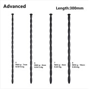 Advanced Shots Silicone Spiral Screw Plug Set 4 set Advanced Shots Silicone Spiral Screw Plug Set 4 set