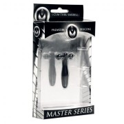 Silicone Cum-Thru Barbell Penis Plug Silicone Cum-Thru Barbell Penis Plug