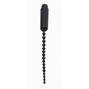 Dark Rod Vibrating Beaded Silicone Sound